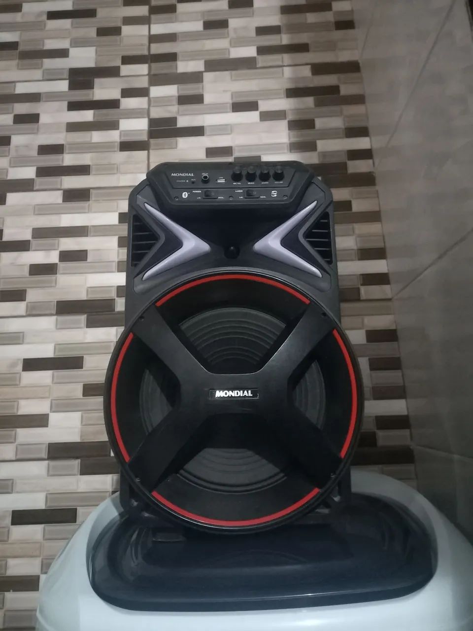 Caixa de som mundial 400w