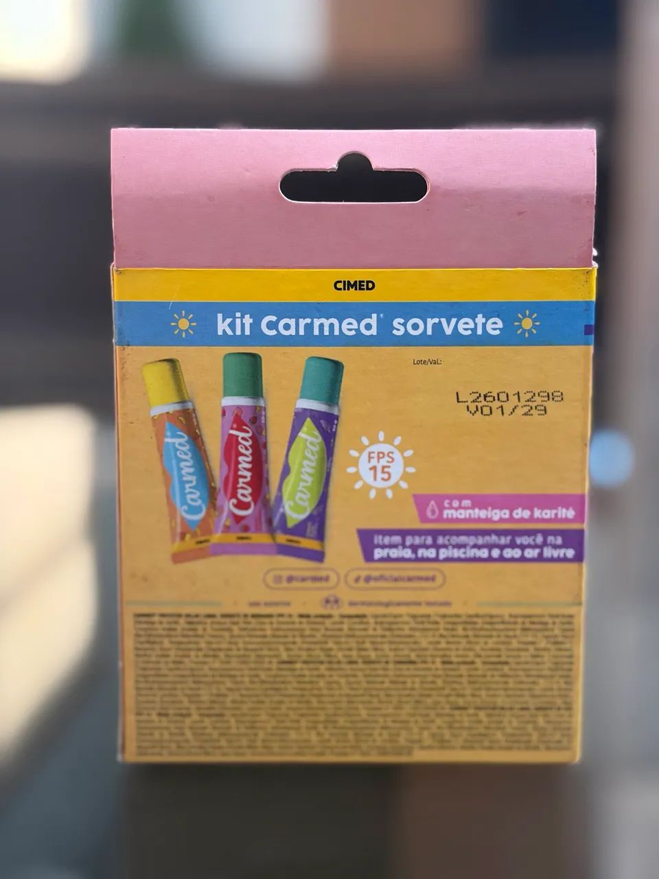 Carmed sorvete 3 bisnagas - Foto 3