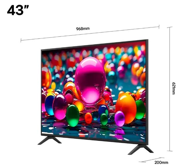 Smart TV 43 LG LED 4K UHD - Com ThinQ AI, Google Assistente e Amazon Alexa - Foto 5