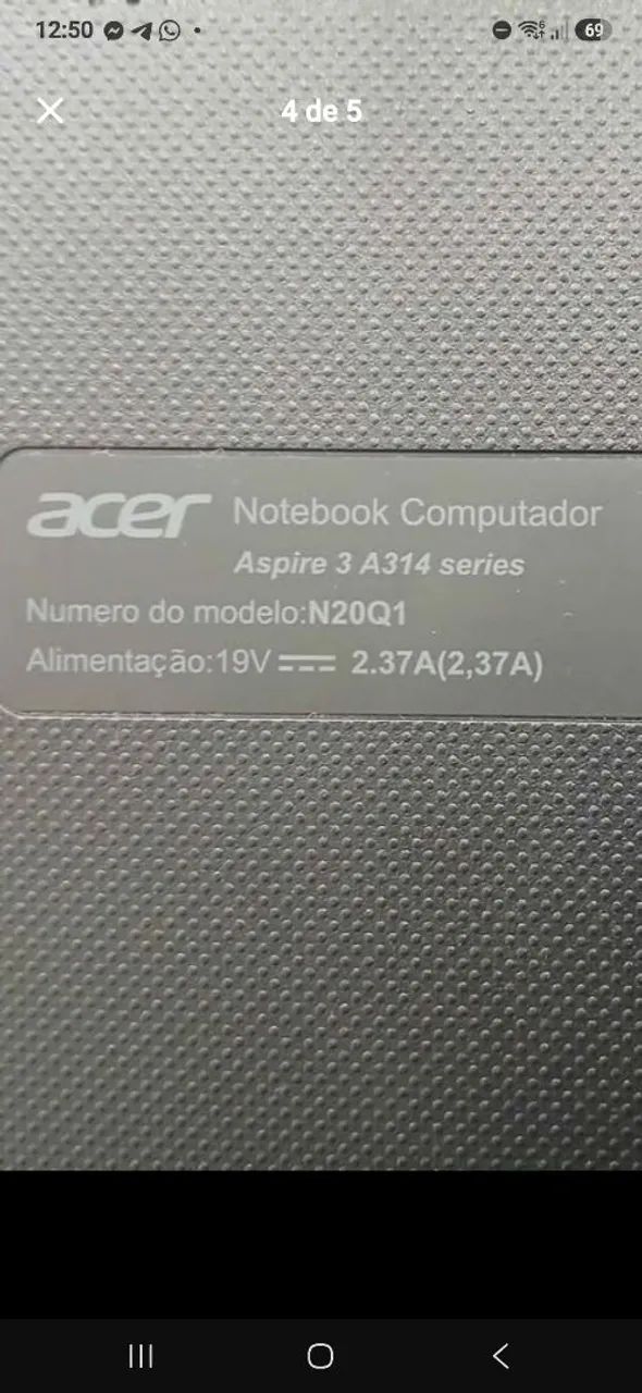 Notebook Acer - Foto 5