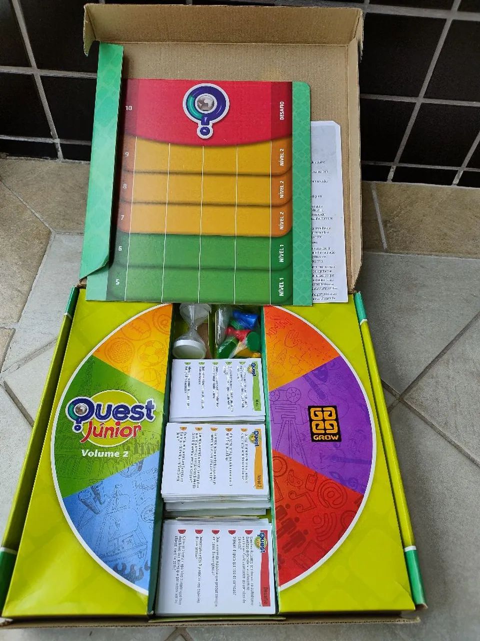 Jogo tabuleiro Quest Junior - Foto 4