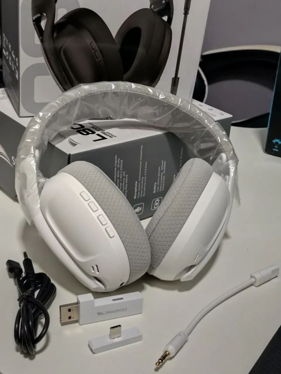 Headset gamer sem fio  - Foto 2