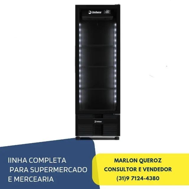 Cervejeira 560 Litros Imbera com Iluminação