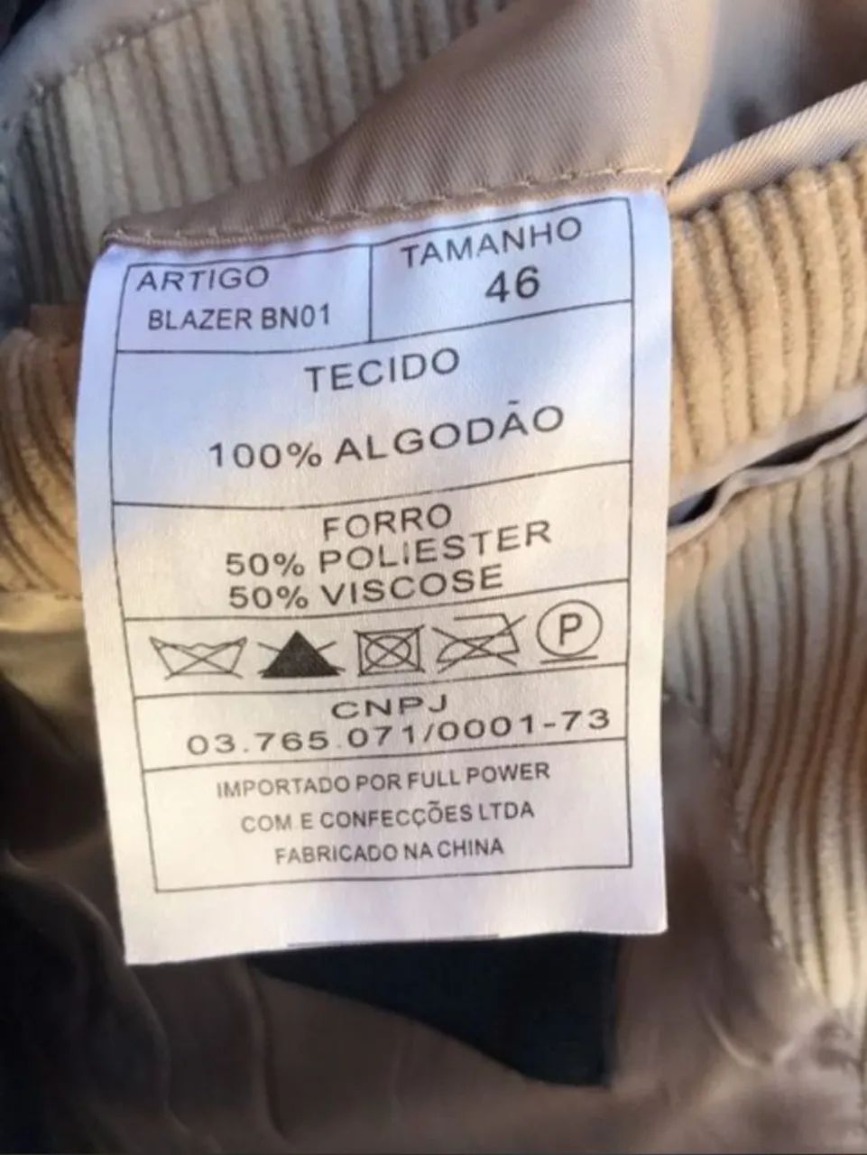 Blazer Makenji Tam 46 - Foto 4