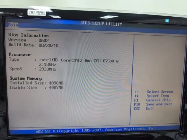 Placa Mãe ASUS P5KPL-AM +Intel Core 2 Duo e7500 + 4 gb memória - Foto 4