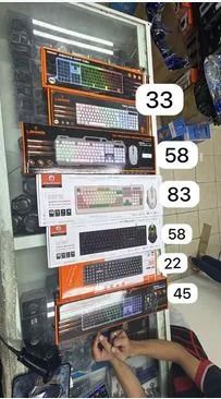Kit teclado e mouse com ou sem fio  - Foto 4