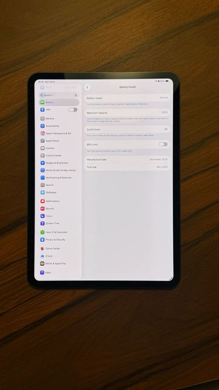 IPAD 11 PRO 11 polegadas 100% SAÚDE DE BATERIA COM CAPINHA 