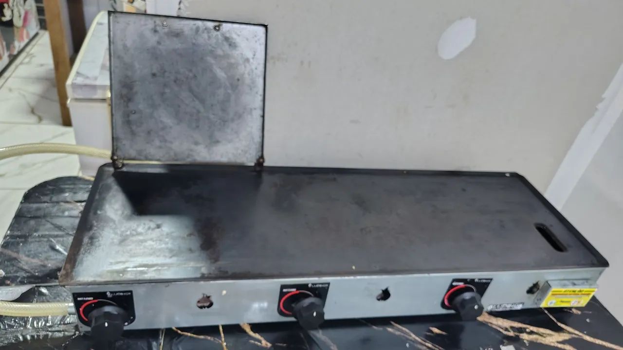 Vendo chapa, fritadeira,estufa  - Foto 5