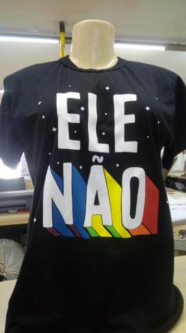 Camiseta ele nao shopping sul