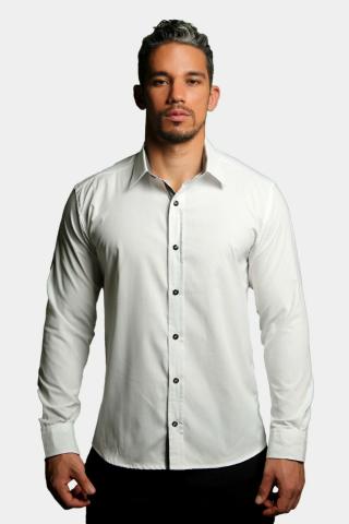 Camisa social slim fit