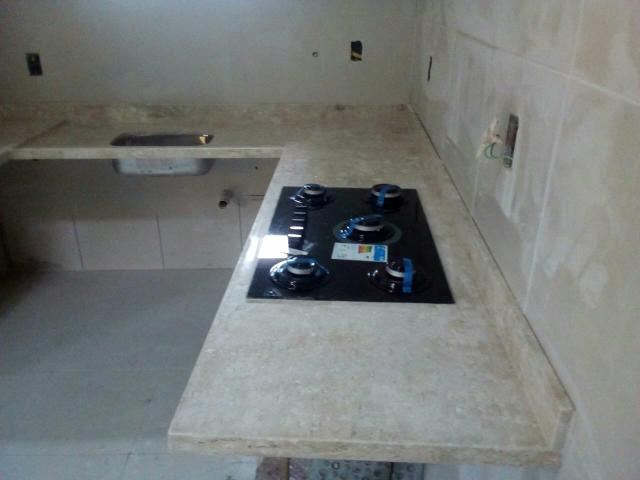 Bancada em mármore para cozinha - Foto 6