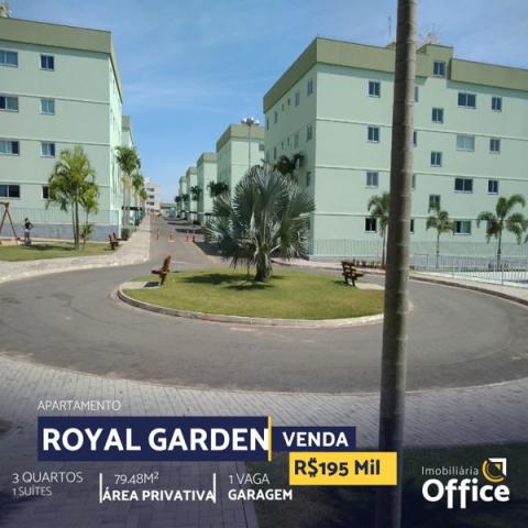 Apartamento com 3 quartos no Residencial Royal Garden - Bairro Anexo Itamaraty em Anápoli