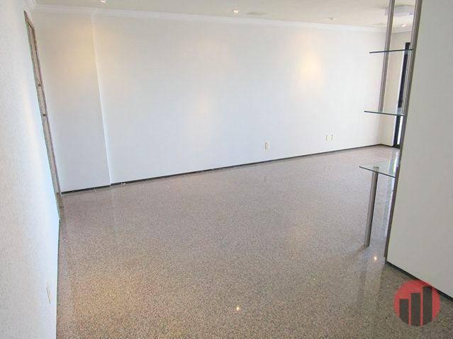Apartamento com 3 dormitórios para alugar, 125 m² por R$ 1.700/mês - Meireles - Fortaleza/ - Foto 8