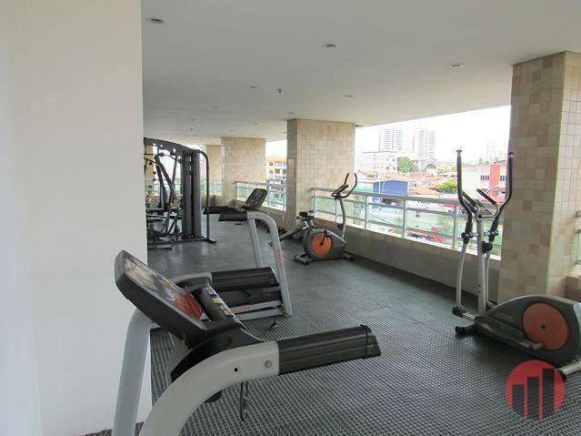 Apartamento com 3 dormitórios para alugar, 95 m² por R$ 1.800/mês - Fátima - Fortaleza/CE - Foto 8