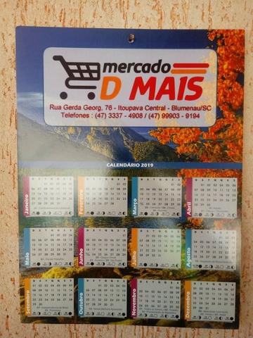 Exclusivo Calendários 2020 Personalizados Vários Modelos Aproveite e Peça Agora - Foto 4