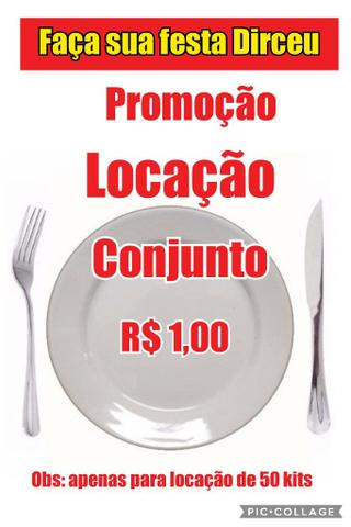 Aluguel de pratos e talheres