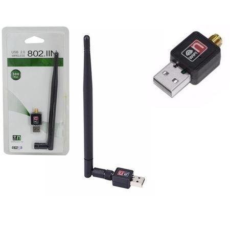 Adaptador Wi-Fi de alto desempenho com antena externa para seu PC ou Notebook!