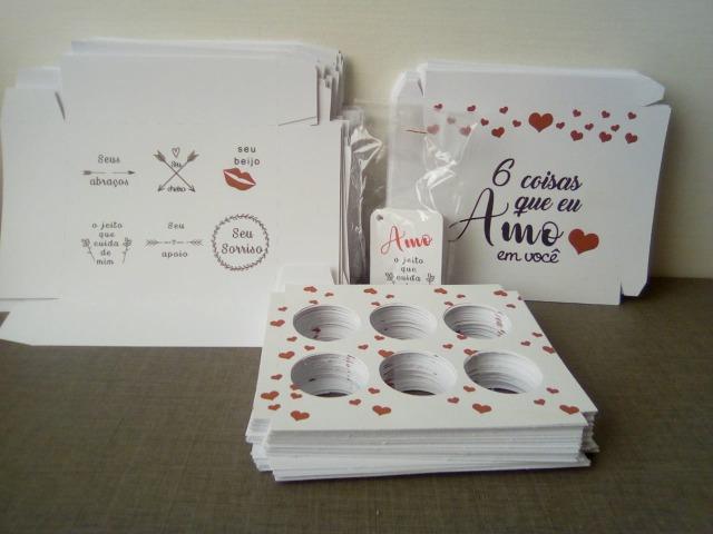 Vendo lote(190) caixas para doces