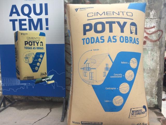 Cimento Poty no atacado e varejo
