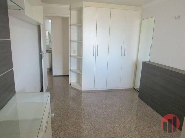 Apartamento com 3 dormitórios para alugar, 125 m² por R$ 1.700/mês - Meireles - Fortaleza/ - Foto 13