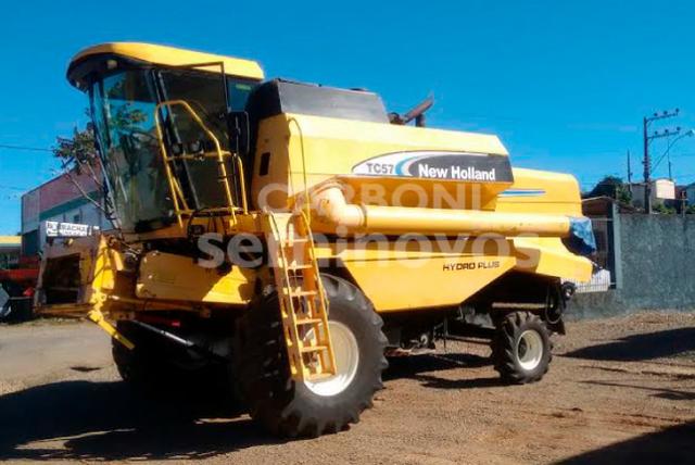 New Holland NH TC57, ano 2008/2008