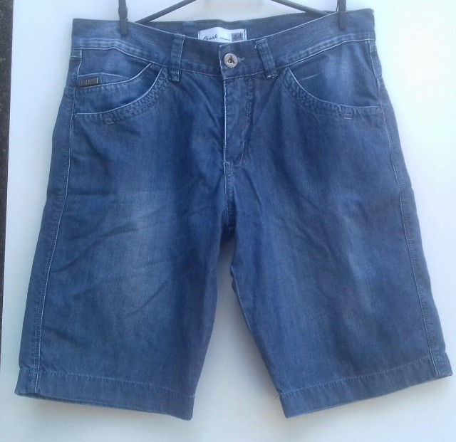 bermuda jeans masculina bivik