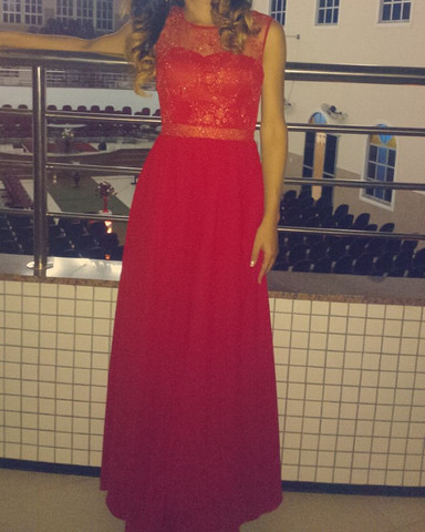 Vestido vermelho para festa