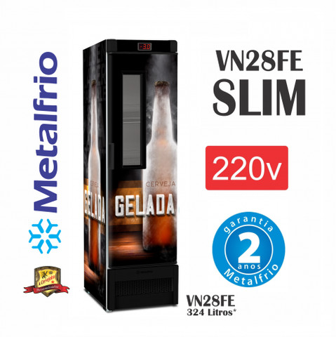 Cervejeira Slim Vn28 Metalfrio