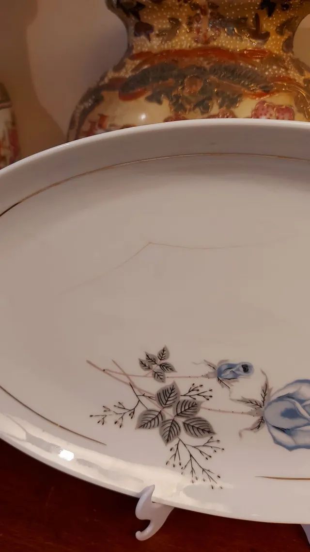 Par de Travessas em porcelana Real - Foto 3