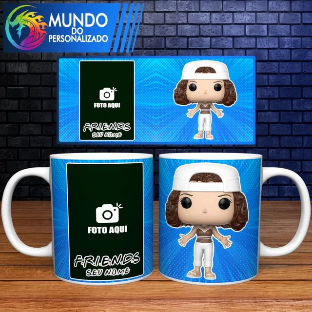 CANECA PRESENTE PARA AMIGO DA SÉRIE FRIENDS PERSONALIZADO