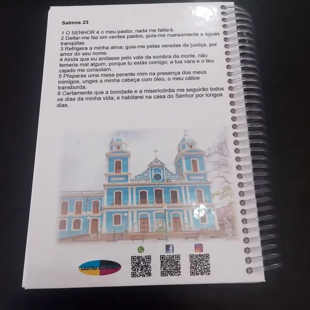 Salmo 23:1 Spiral Notebook