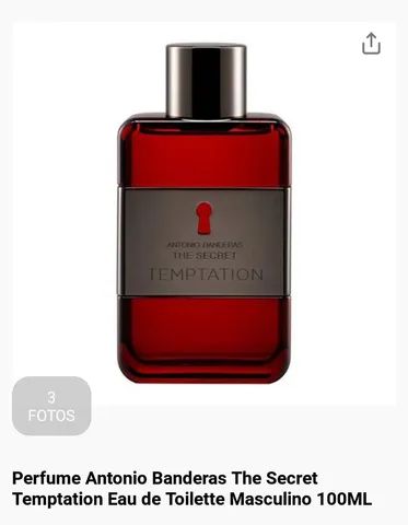 Perfume THE SECRET TEMPTATION Importado  3x sem juros