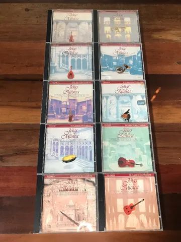 Lote - Coleção Jóias da Música - 10 CDS - (5,00 cada)