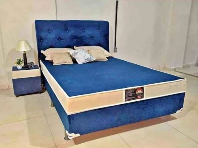 Cama box de casal nova  - Foto 3