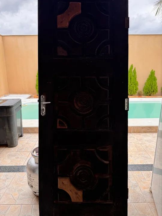 Porta de madeira pura - Foto 2