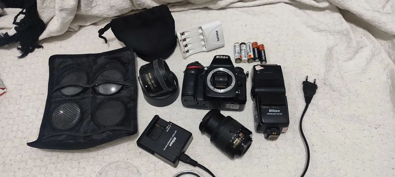 Câmera Nikon 7100  e Acessório.Urgente!