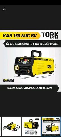 Máquina de solda mig sem gás  - Foto 5