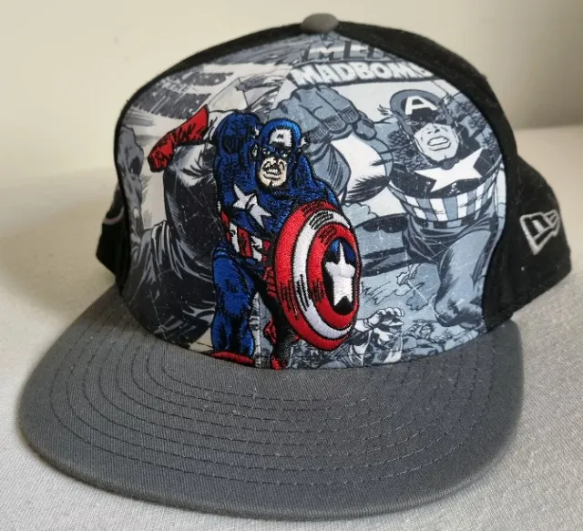 Boné New era Capitão América Marvel