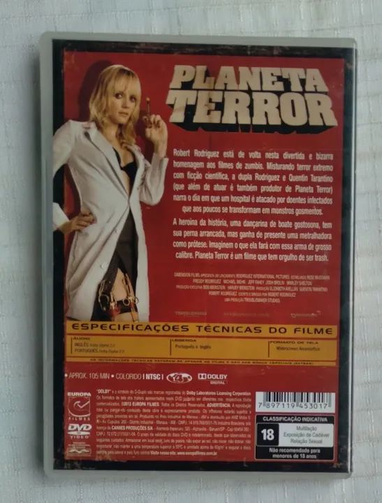 Dvd Planeta Terror (original) - Foto 2