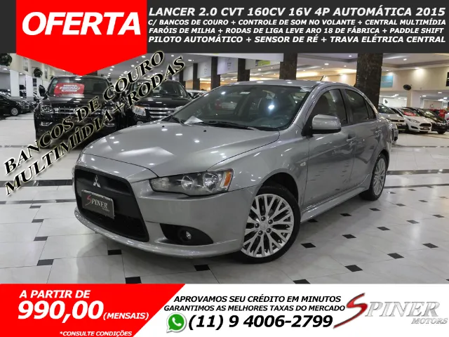 MITSUBISHI LANCER 2015 Usados e Novos