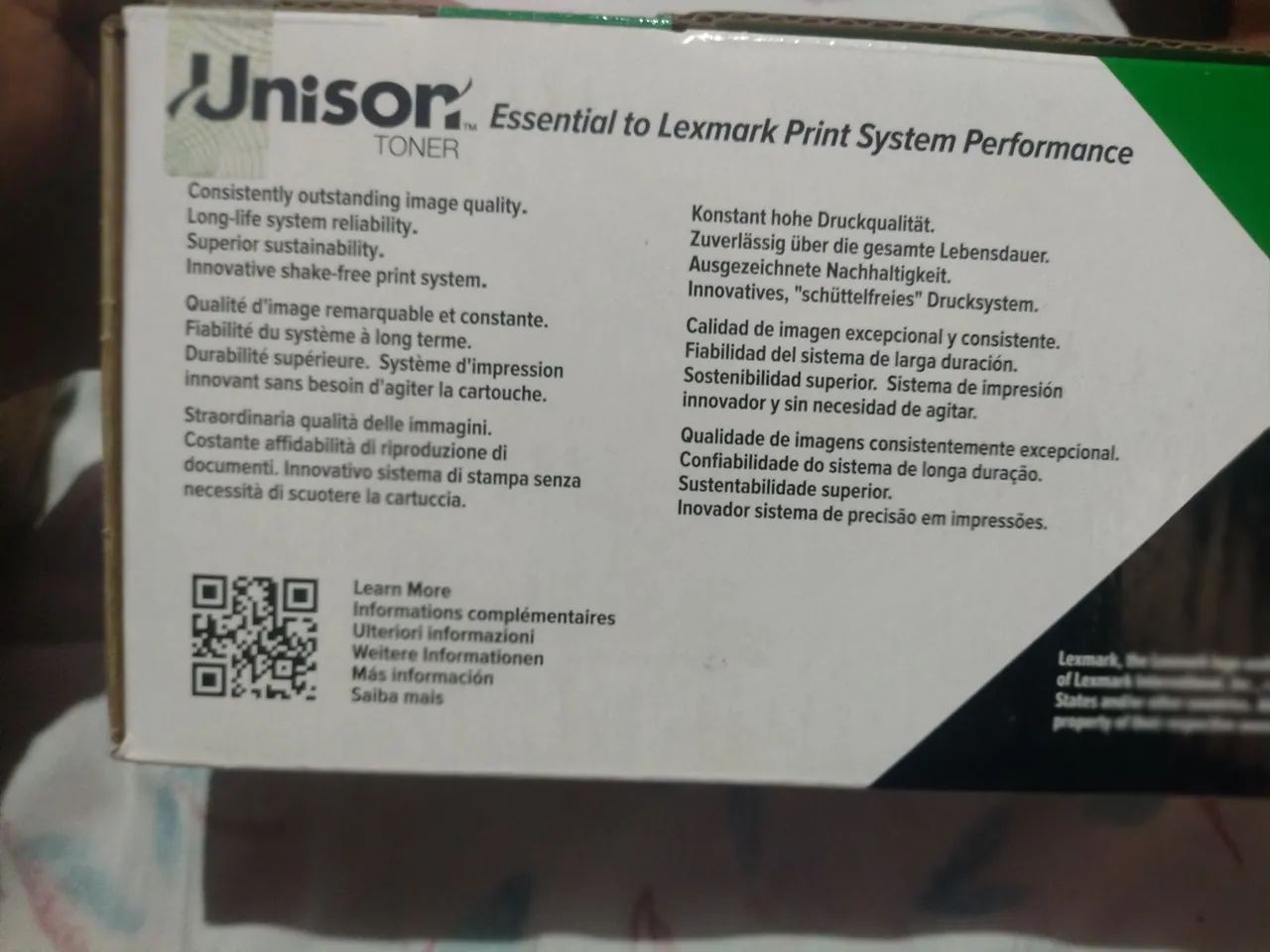 Cartucho de Toner Lexmark 56FBH00 - Alto Rendimento - Foto 2