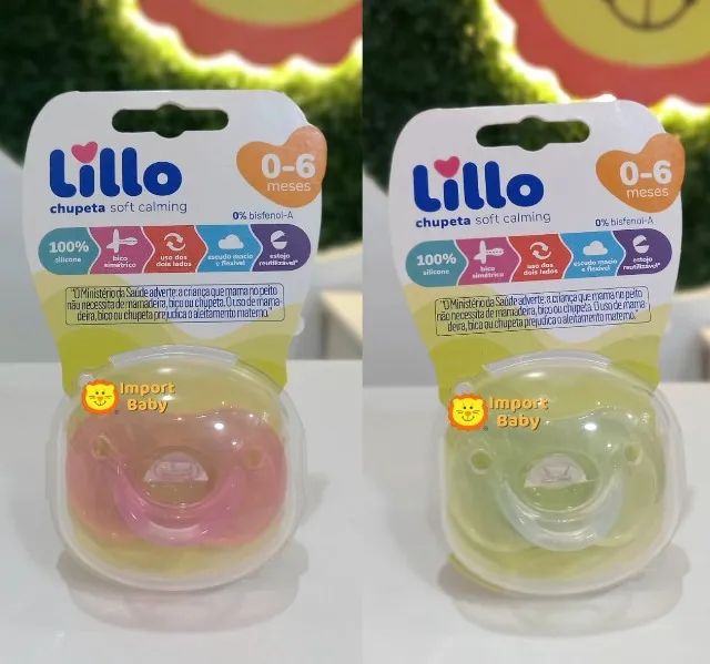 Chupeta Lillo 0-6 Meses e +6 Meses Estampas Diversas  - Foto 2