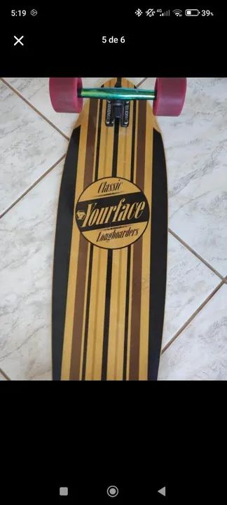 Skate longboard revenge importado  - Foto 2