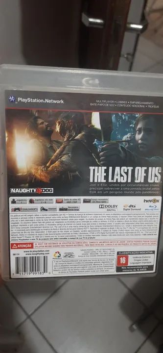The last of us  ps3 mídia física olx pay - Foto 2