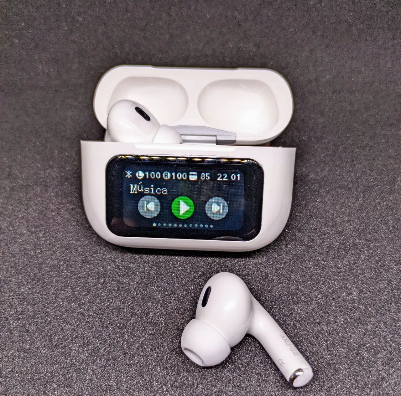 Fones de Ouvido Bluetooth com ANC e Tela Touch - Foto 2