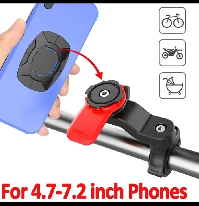Suporte universal moto, bicicleta, clique rápido nova tecnologia  - Foto 4