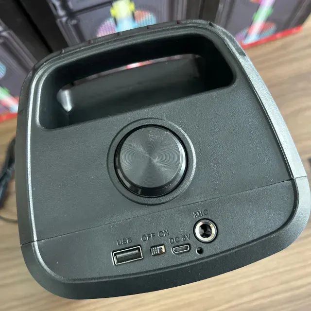 Caixa de som Bluetooth com Microfone - Foto 3