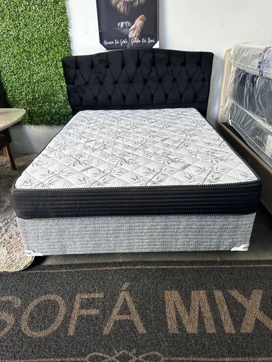 Cama casal espuma D 33 Conforto bom  