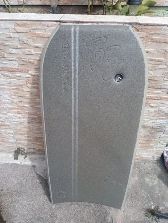 Prancha body board da bz clara com detalhes verde  - Foto 3