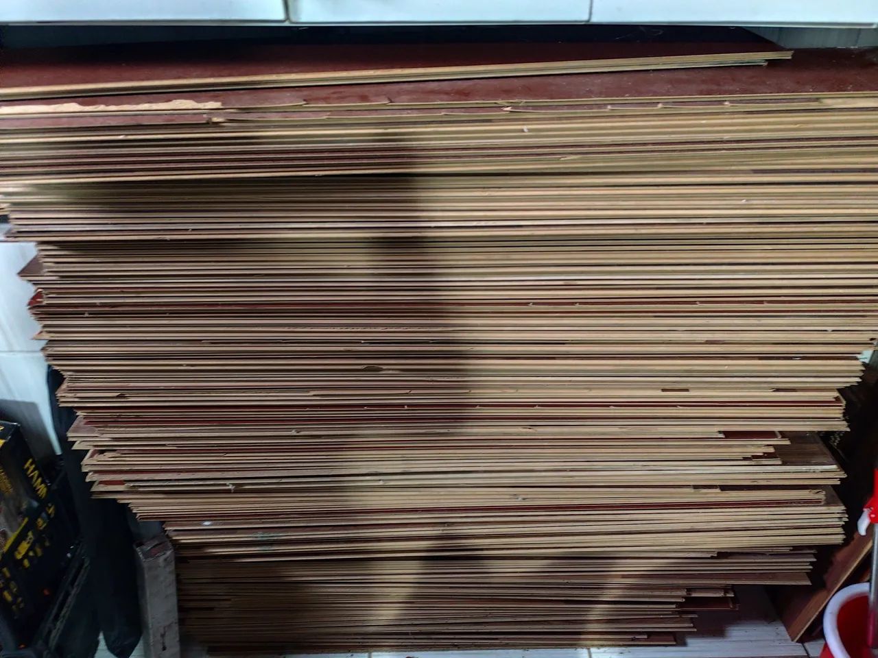 Piso Laminado Usado clicado sem manta - Foto 4